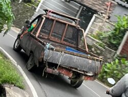 Penampakan Mobil Bak Sampah Kecamatan Jagakarsa